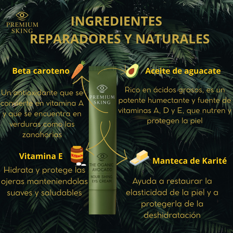 crema para ojeras - 1 + 1 GRATIS