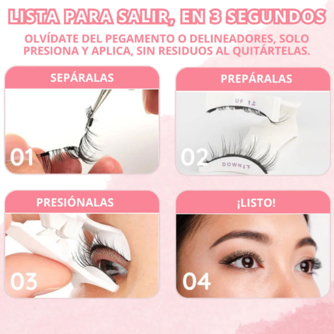 Pestañas Magnéticas 50% DE DESCUENTO