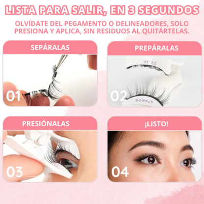 1+1 GRATIS | Pestañas Magnéticas en 1 minuto