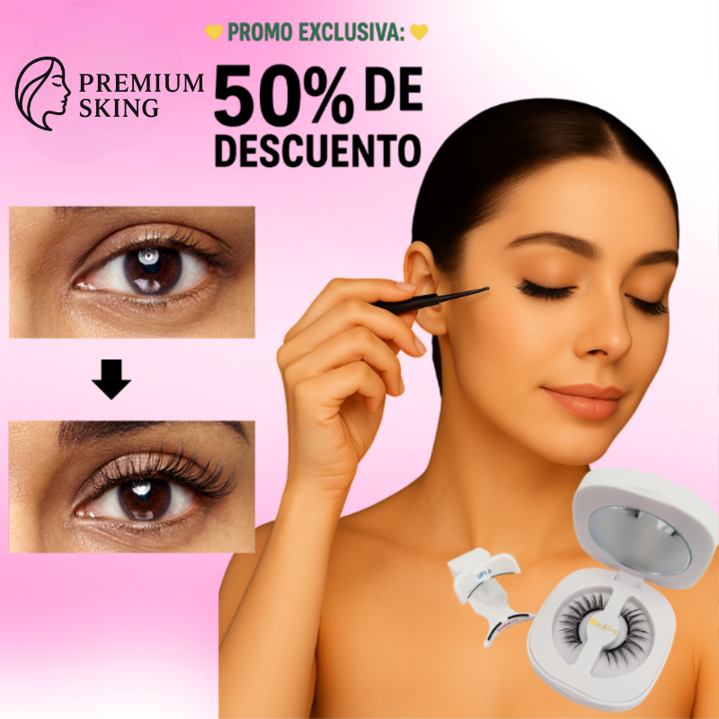 Pestañas Magnéticas 50% DE DESCUENTO