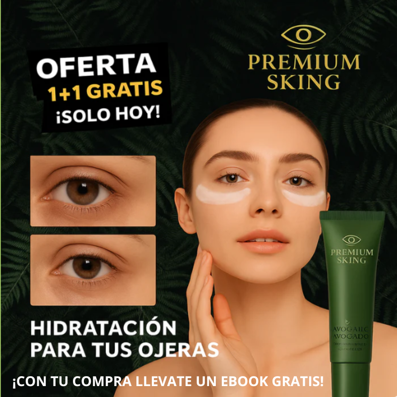 crema para ojeras - 1 + 1 GRATIS