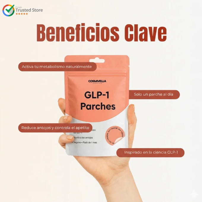 1+1 GRATIS | Metapatch GLP-1™ Parches Adelgazantes para Controlar el Apetito y Perder Peso