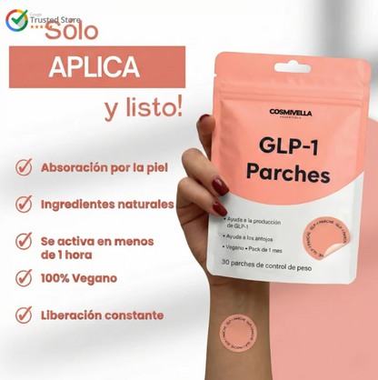 1+1 GRATIS | Metapatch GLP-1™ Parches Adelgazantes para Controlar el Apetito y Perder Peso