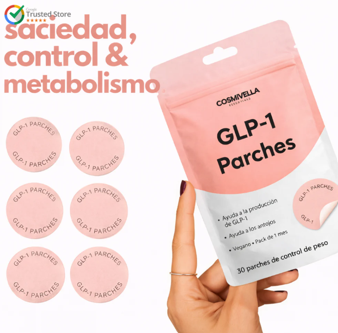 1+1 GRATIS | Metapatch GLP-1™ Parches Adelgazantes para Controlar el Apetito y Perder Peso