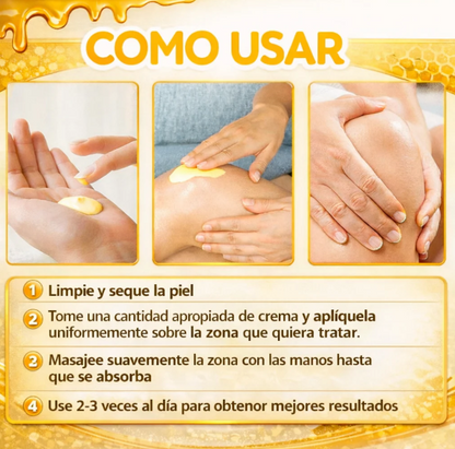1+1 GRATIS | Premium Sking™ Crema con Veneno de Abeja Mejora tu Piel y Alivia el dolor en Articulaciones