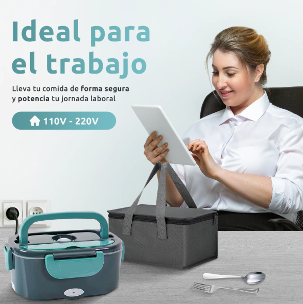 Fiambrera Eléctrica Autocalentable | Di Adiós a la Comída Fría