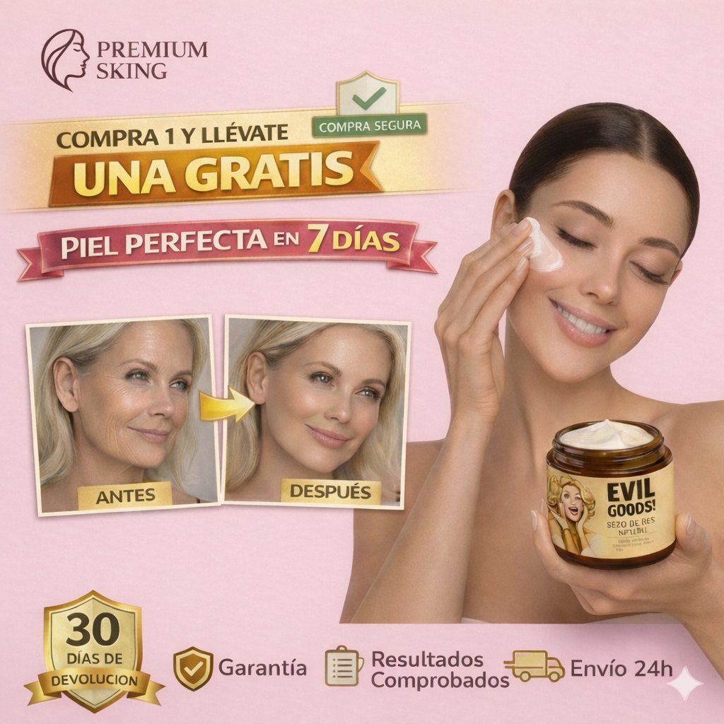 1 + 1 GRATIS | CREMA DE SEBO DE RES PIEL PERFECTA EN 7 DÍAS