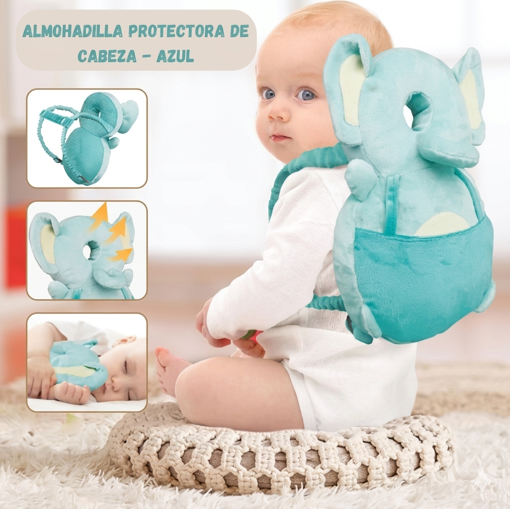 Cojín Anti Caídas para Bebés | Seguridad y Tranquilidad en cada paso
