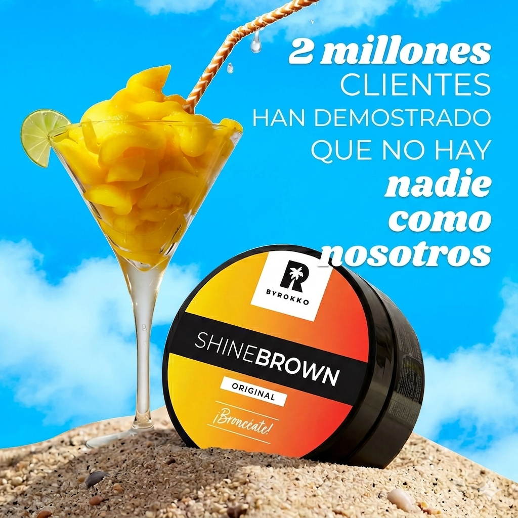Crema Autobronceadora SHINE BROWN