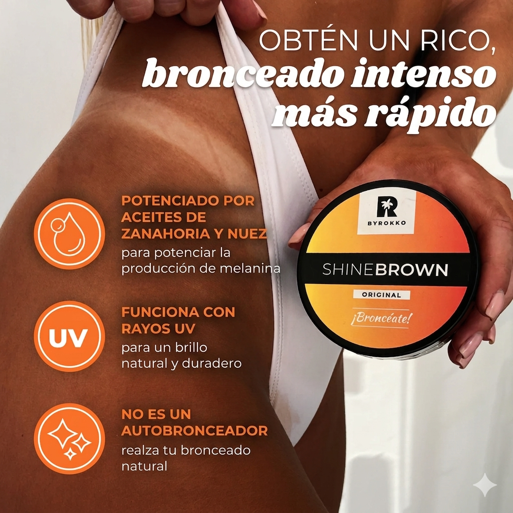 Crema Autobronceadora SHINE BROWN