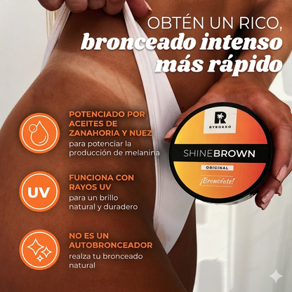 Crema Autobronceadora SHINE BROWN